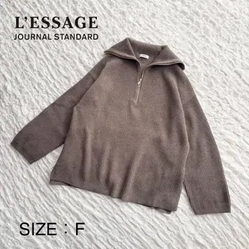 [ 새상품급 ] 저널 스탠다드 니트 풀오버 하프 지퍼