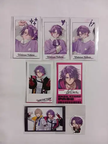 [ 익명 배송 ] 니지산지 와타라이 히바리 후라 소토 폴라로이드