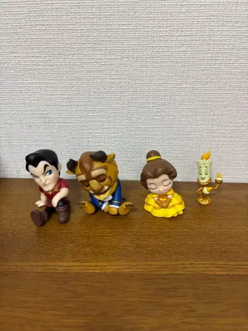 가챠 어깨 쿵 Fig. 미녀와 야수 4종 컴플리트 세트 개봉 완료