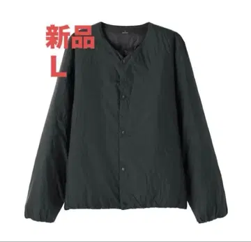 이번 시즌 모델 무인양품 경량 다운 포켓터블 노카라 자켓 신사 L