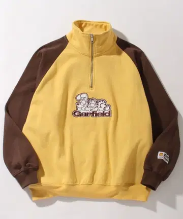 SEQUENZ 가필드 하프 지퍼 트레이닝복