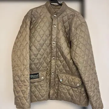 Belstaff 퀼팅 자켓 베이지