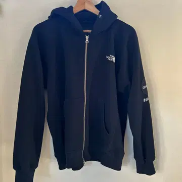 THE NORTH FACE 블랙 후드티 풀 집업