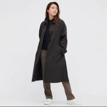 유니클로 스텐카라 코트 XL 블랙