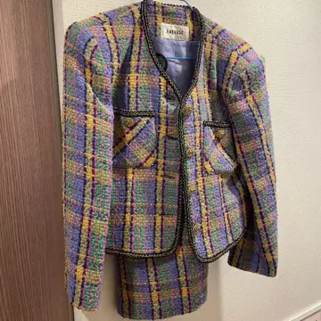 트위드 멀티 컬러 셋업