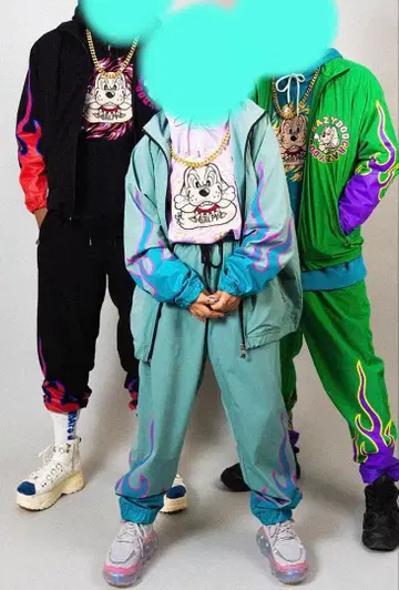 갈피 셋업 중형견 사이즈 L