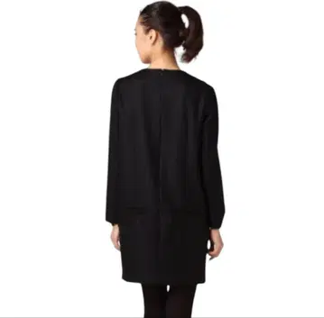 컨디션 최상 뮤즈 두지엠 클라세 원피스 슈퍼 120 멜톤 블랙