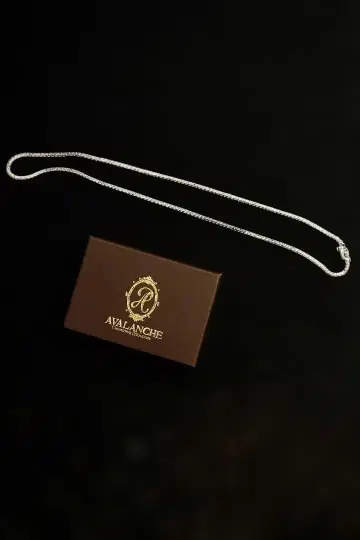 AVALANCHE 실버 목걸이 실버 925 테니스 체인