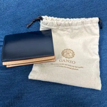 [ 새상품급 ] 간조 GANZO 명함지갑 카드 케이스