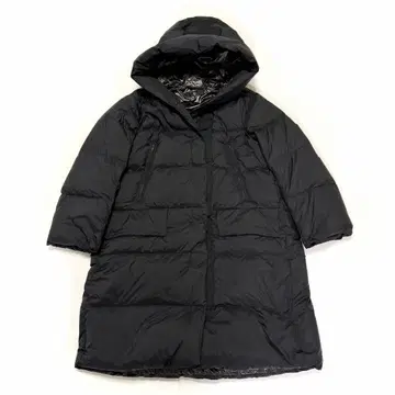 유니클로 +J 다운 롱 코트 아우터 후드 블랙 XL