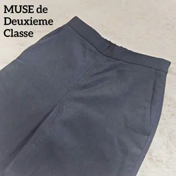 컨디션 최상 MUSE 두지엠 클라세 스트레이트 팬츠 2021AW 블랙