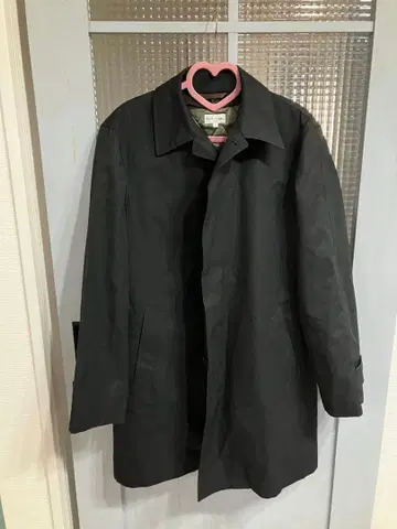 폴 스미스 블랙 트렌치코트 L 폴스미스 코트