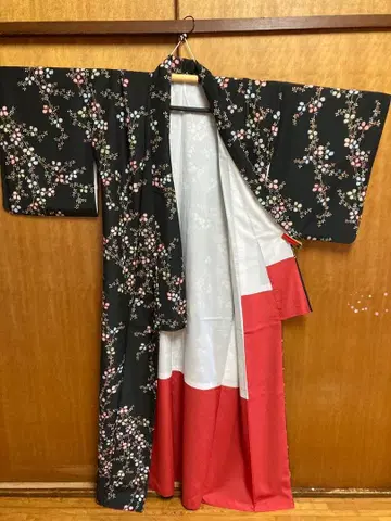 워셔블 기모노 아와세