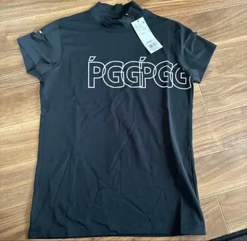 [ 새상품 ] PGG 블랙 폴리에스테르 셔츠 여성용
