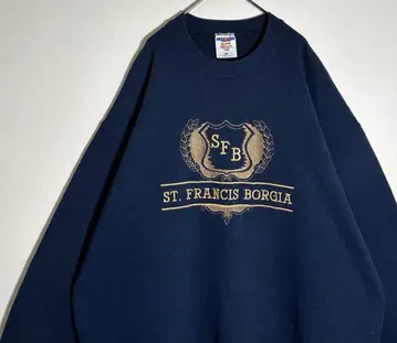 JERZEES USA제 자수 로고 맨투맨