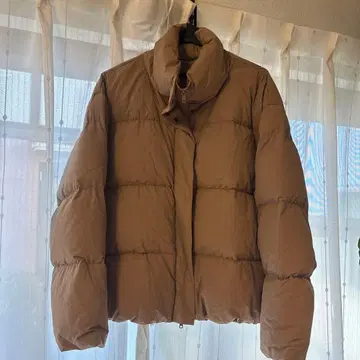 미라 오웬 베이지 다운 자켓