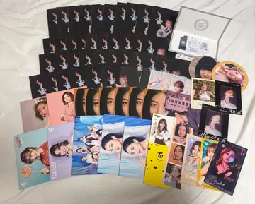 twice 지효 앨범 부속품 세트