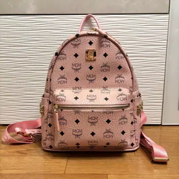 MCM 백팩 핑크 S 사이즈