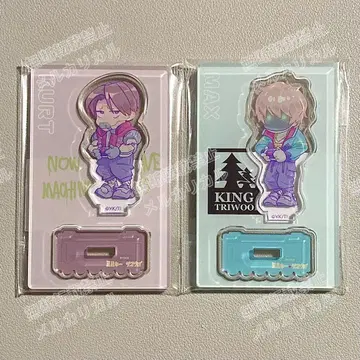 밀키 서브웨이 아크릴 스탠드 카트 맥스 2세트