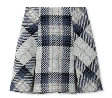 시착만 한 상품 SNIDEL 로빙 체크 미니 스커트 스나이델