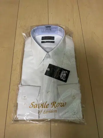 Savile Row 화이트 긴팔 셔츠