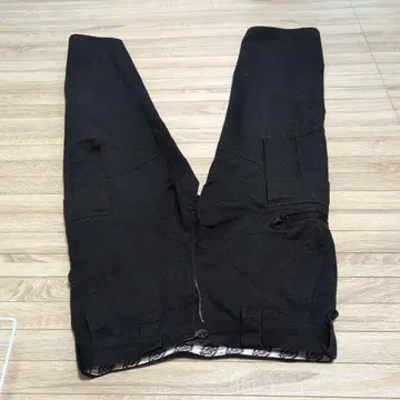 워크 팬츠 블랙 D-1085 W79cm L83cm