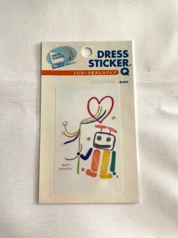 [ 새상품 ] 쿠마키 안리 IC 카드 스티커 2