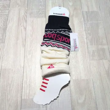 골프 의류 여성용 르꼬끄 레그 워머 미사용