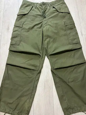 컨디션 최상 70s USARMY 실물 M65 밀리터리 카고 팬츠 M-L