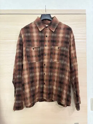 BALLSYBROTHERS ringed ombre check shirt
