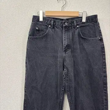 랭글러 블랙 데님 스트레이트 미국 빈티지 의류 W32 L30 3044