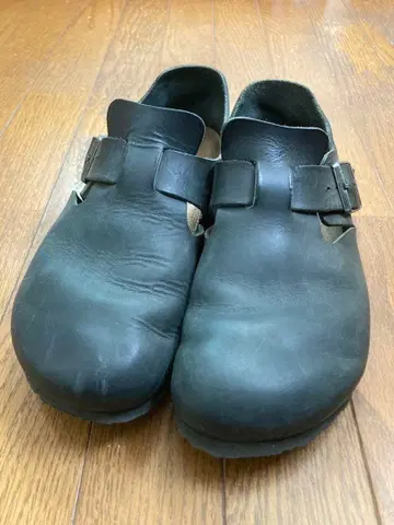 BIRKENSTOCK LONDON 런던 가죽 42 블랙