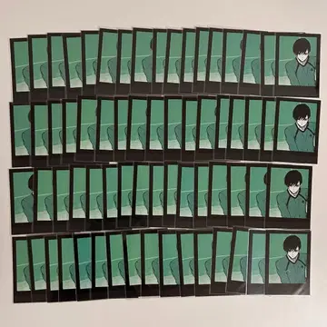 블루 록 흑백 카드 이토시 린 66장