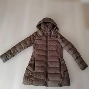 TATRAS 후드 부착 브라운 다운 자켓