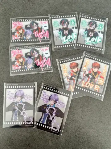 세븐일레븐 한정판 니지산지 3SKM 오리지널 클리어 카드