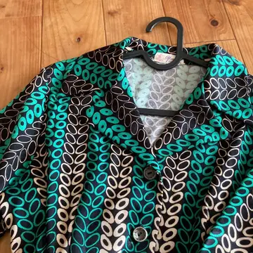 레트로 그린 계열 원피스 11호 빈티지