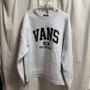 VANS 그레이 맨투맨 트레이닝복 M