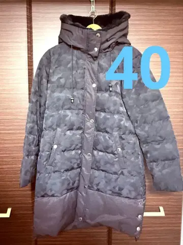 Spoom. 블랙 다운 자켓