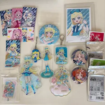 아이프리 미츠키 아크릴 스탠드 캔뱃지 스티커 종합 세트