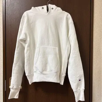 Champion Reverse Weave 후드티 L 화이트