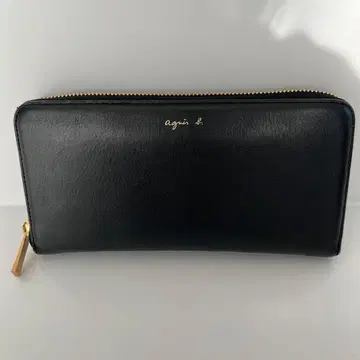 아네스베 라운드 지퍼 장지갑