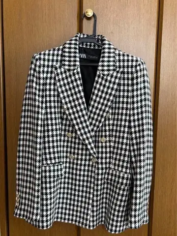 ZARA 하운드투스 자켓