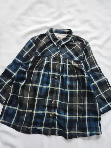 써니클라우드 빅 사이즈 3L 체크 셔츠