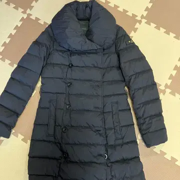 TATRAS 블랙 롱 다운 자켓