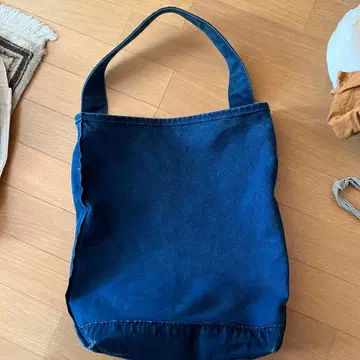 TEMBEA 네이비 토트백 네이비 나염