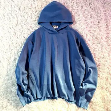 MK MICHEL KLEIN 후디 니트 후드티 [ 38M ] 라이트 블루