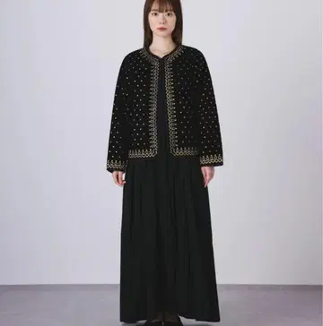 TORRAZZO DONNA 빈티지풍 오리지널 자수 자켓