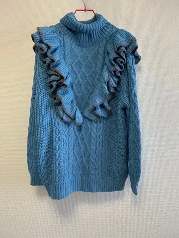 jouetie (쥬에티) 프릴 니트 시착만 한 상품