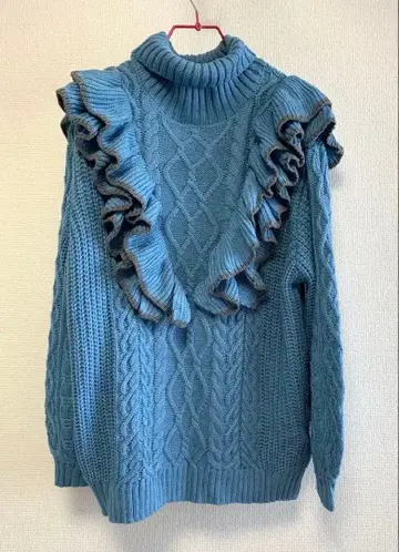 jouetie (쥬에티) 프릴 니트 시착만 한 상품