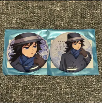 귀멸의 칼날 AGF 홀로그램 캔뱃지 토미오카 기유